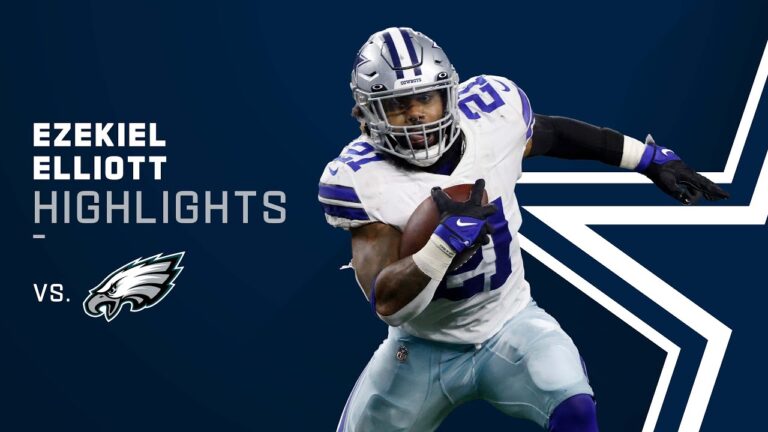 Ezekiel Elliott and the Eagles: A Best Clash of Titans 2023